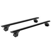 LUX Трэвел 82 Black, крыловидные аэро дуги (модельный багажник) LUX Трэвел 82 Black, крыловидные аэро дуги (модельный багажник)